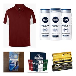 Mens Grooming and cool Dry fit Polo Shirt lot